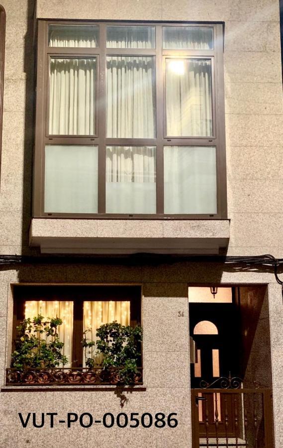 Casa Centro O Grove Con Terraza Y Asador 빌라 외부 사진
